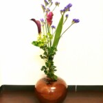 草を搔き分けて行ったら、
楚々とした女性が立っていた。